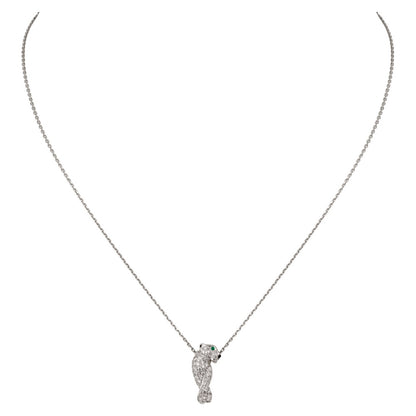 KDY-B7224600 small wishbone leopard chain pendant