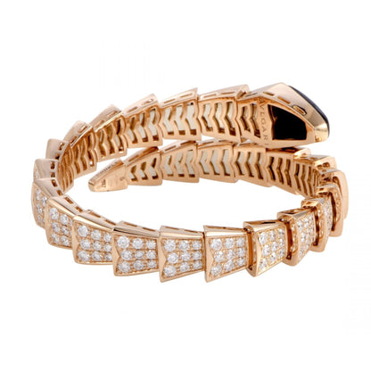 BGL-BR855196 snake full diamond agate ring bracelet