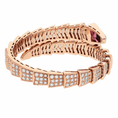 BGL-BR855196 snake full diamond agate ring bracelet