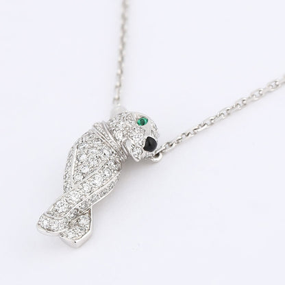 KDY-B7224600 small wishbone leopard chain pendant