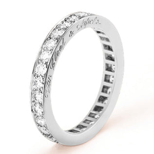 VCARC09900 3.2mm full diamond ring 10#