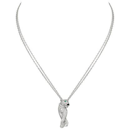 KDY-N7219900 Wishbone Leopard Chain Pendant