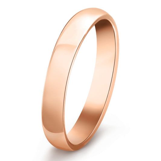 VCARO9Y300 3mm light gold bar ring 11.5#
