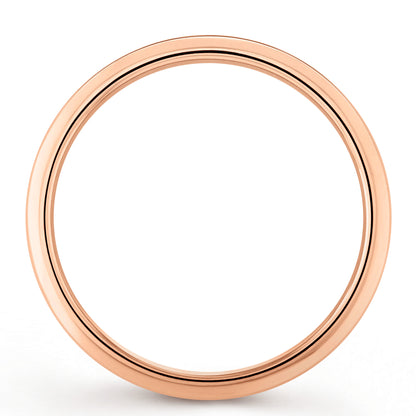 VCARA89900 4mm light gold bar ring 25#