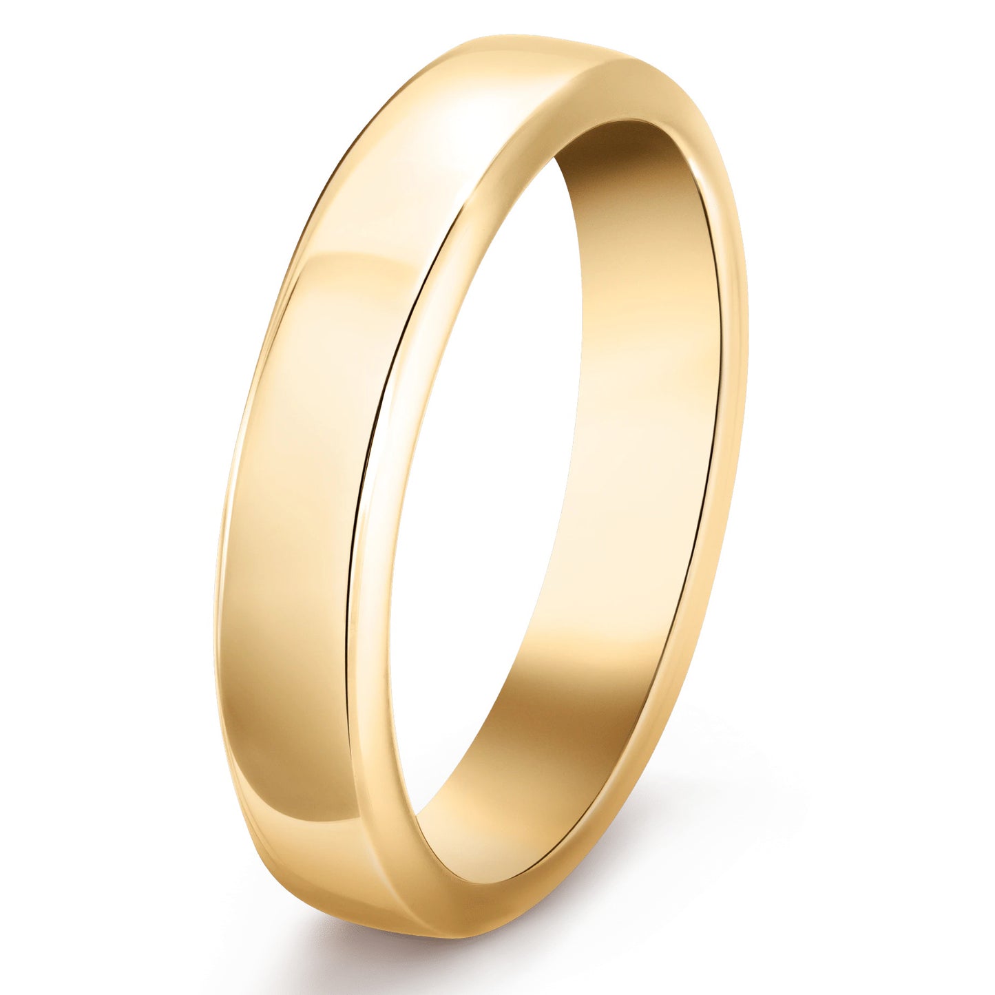 VCARA89900 4mm light gold bar ring 25#