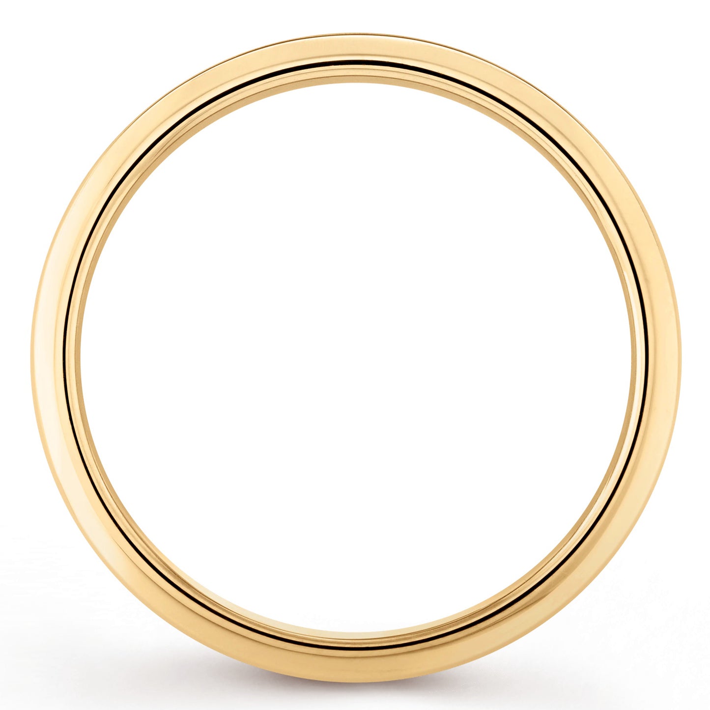 VCARA89900 4mm light gold bar ring 25#
