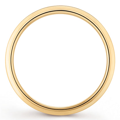 VCARA89900 4mm light gold bar ring 25#
