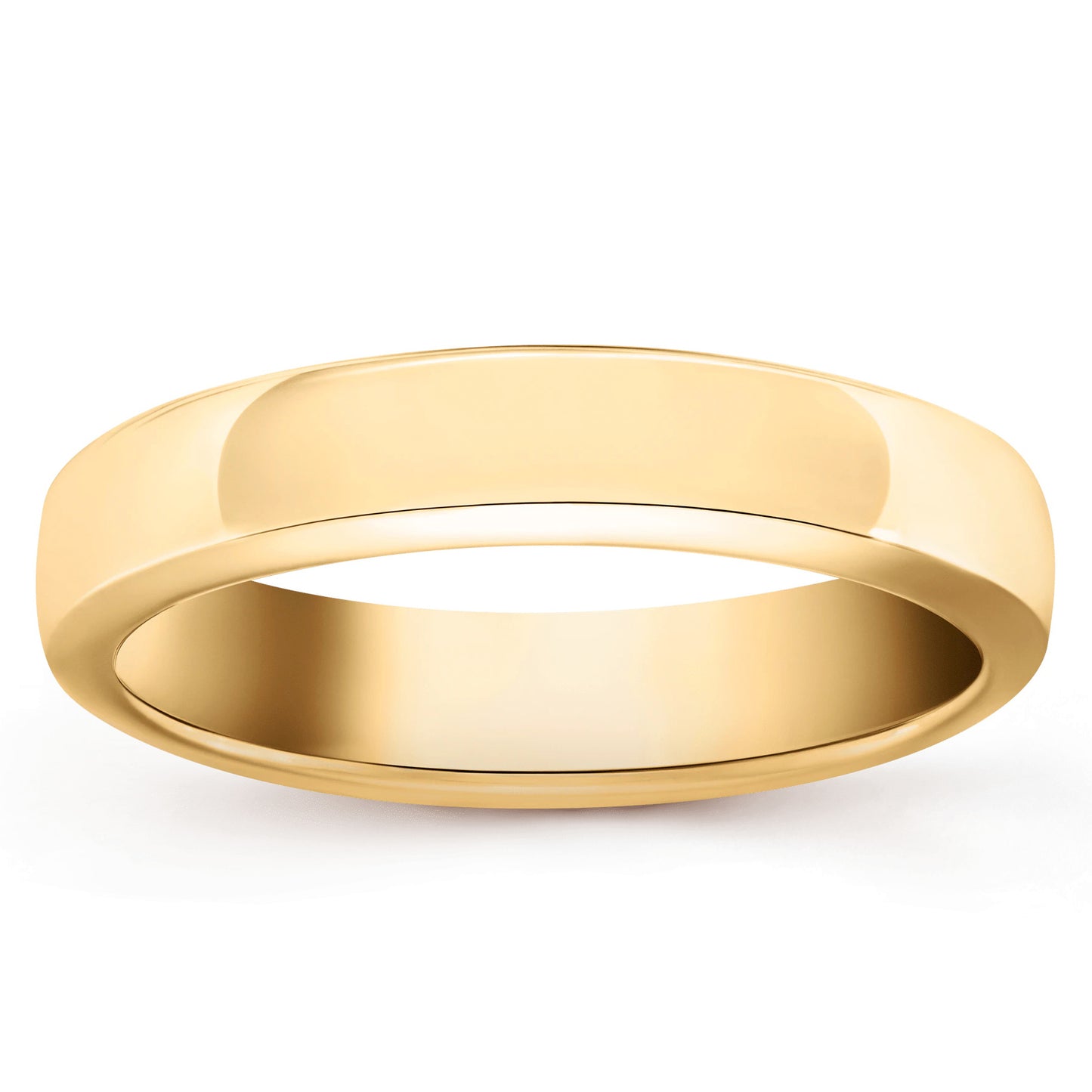 VCARA89900 4mm light gold bar ring 25#