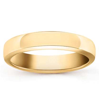 VCARA89900 4mm light gold bar ring 25#