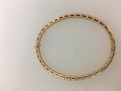 BGL-BR858319 straight half diamond snake body style bracelet