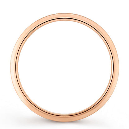 VCARA89700 2.5mm light gold bar ring 14#