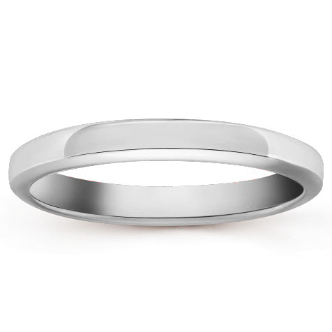 VCARA89700 2.5mm light gold bar ring 14#