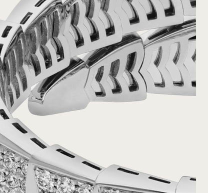 BGL-BR855231 snake full diamond ring bracelet