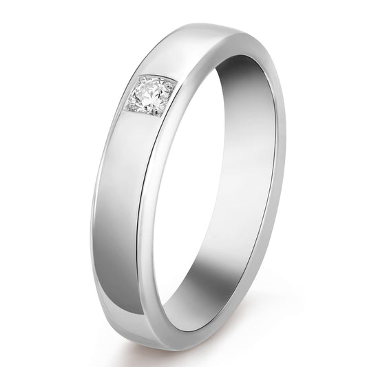 VCARD15100 4.2mm single diamond ring
