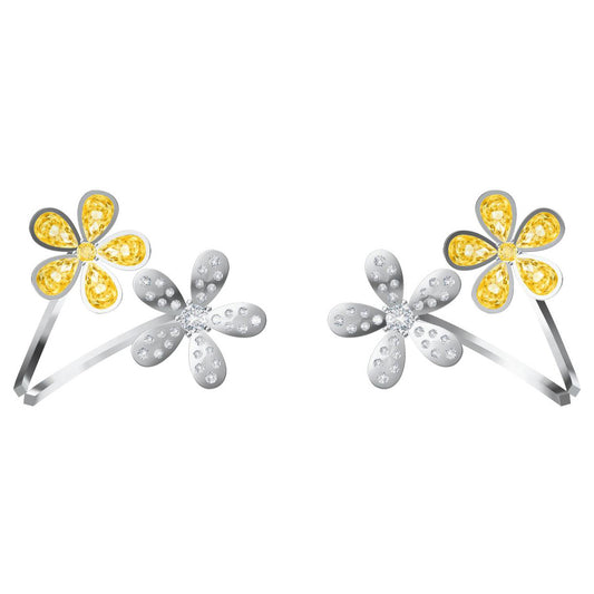 VCA44924733 plum blossom earrings