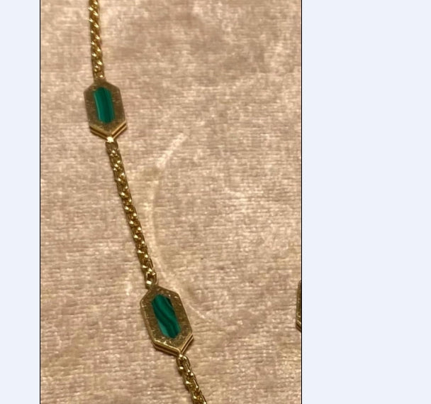 BGL-354101 snake head full diamond necklace