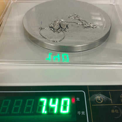 VCARC96800 19mm客版三叶草三钻栓链吊坠项链