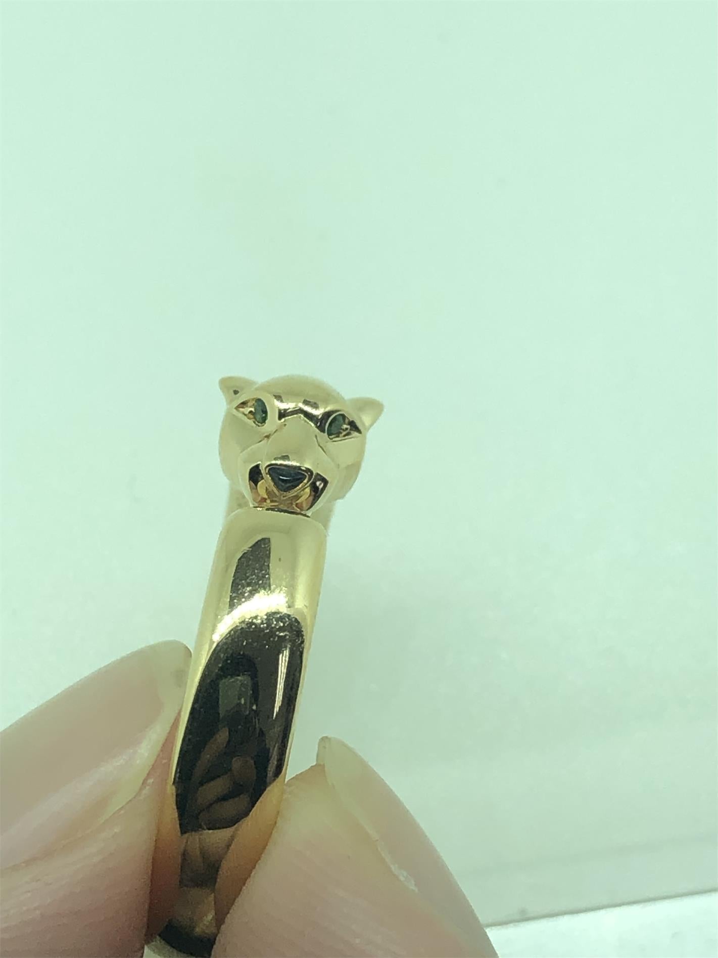 KDY-B4230000光金直身豹子客版戒指