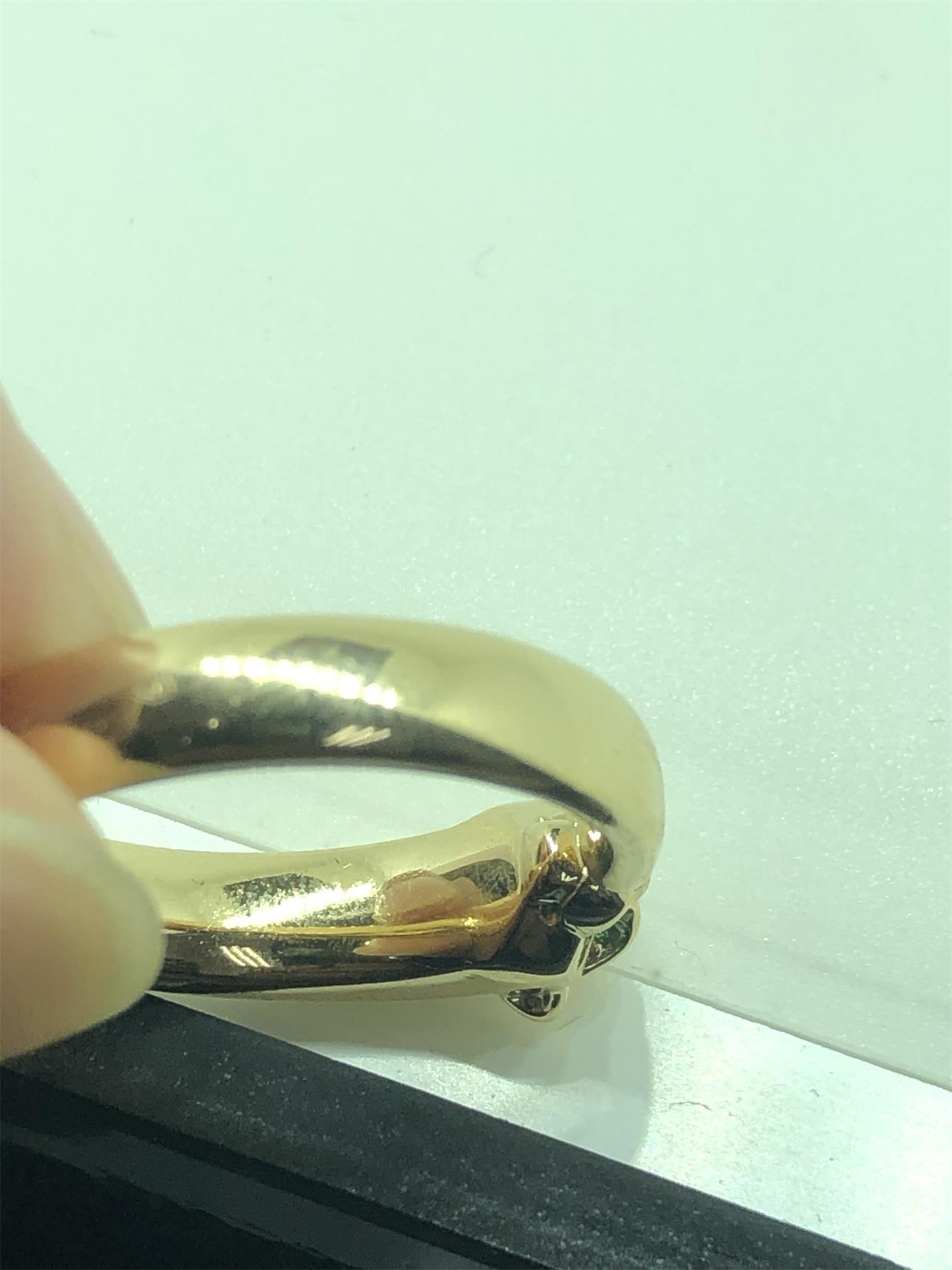 KDY-B4230000光金直身豹子客版戒指