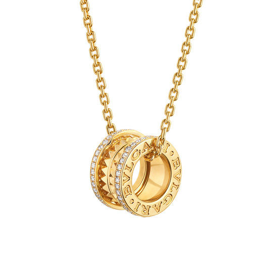 BGL-357885 9.3mm wide Baogai steeple with diamond rivet pendant spring small waist passenger version