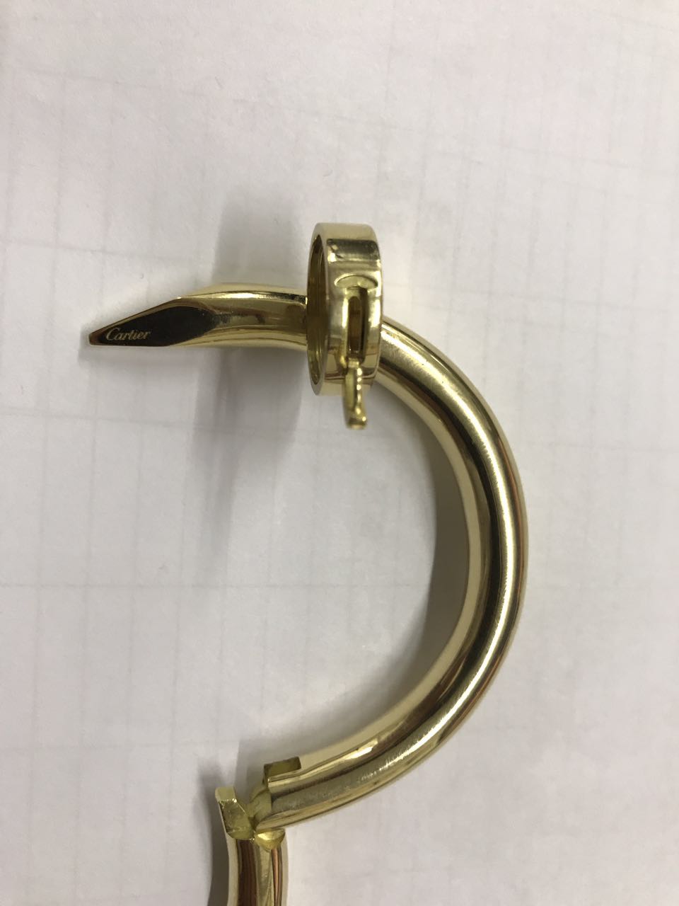 KDY-N6039717超大版光金钉子手镯