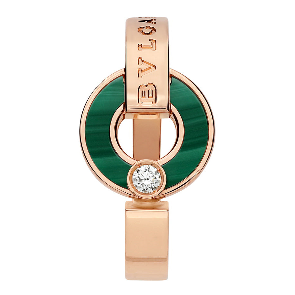 BGL-AN858946 circle malachite ring