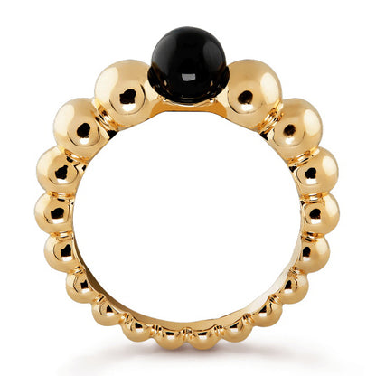 VCARO63F00 agate bead ring 13#