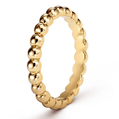 VCARN9PB00 2.73mm medium guest version single row bead ring