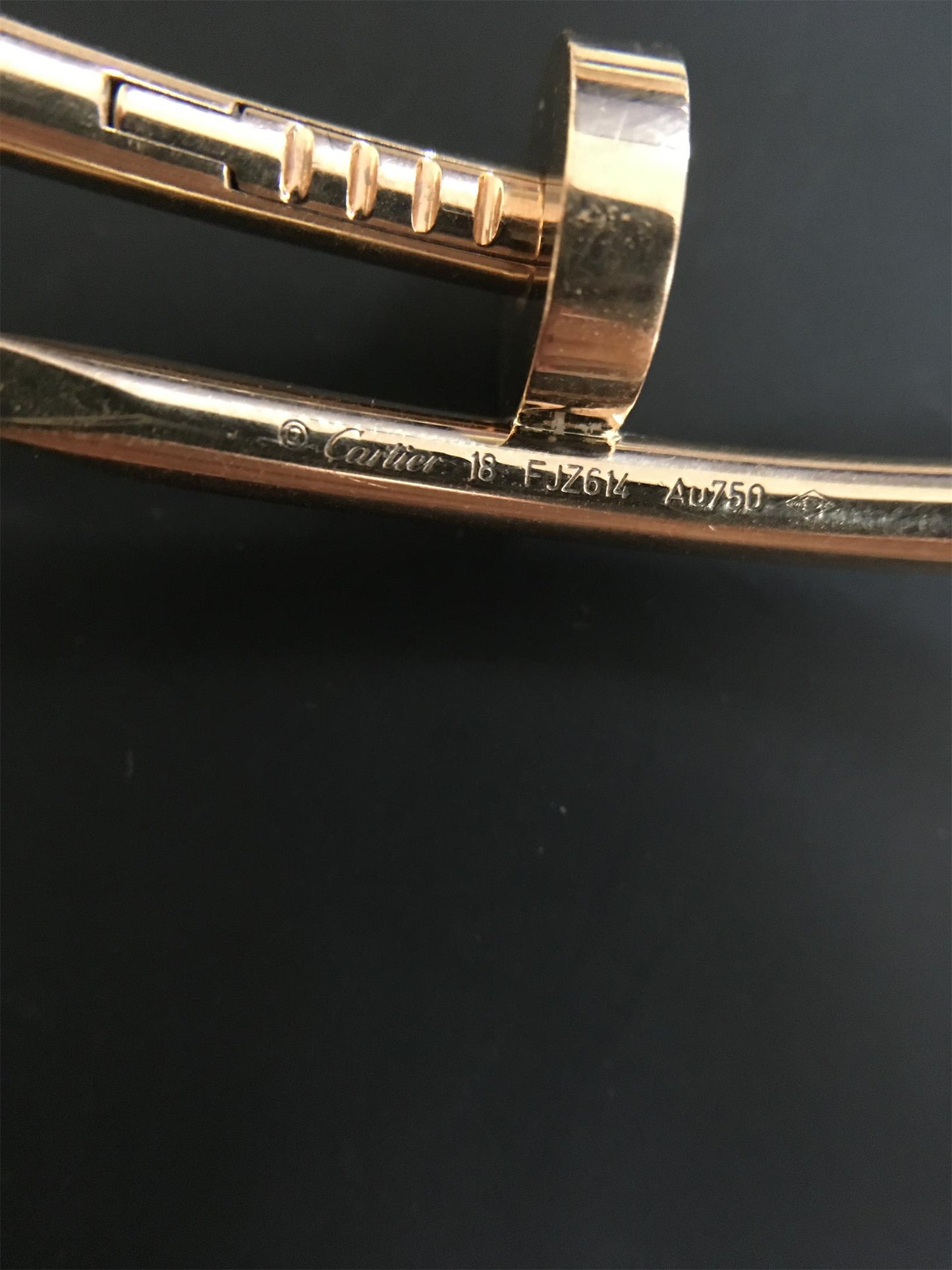 KDY-A6038954新版光金铁钉子手镯客版