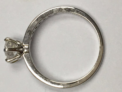 TIF31968755 guest version six-prong half-set straight-arm diamond ring