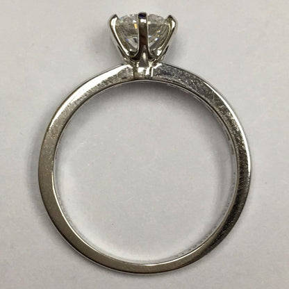 TIF31968755 guest version six-prong half-set straight-arm diamond ring