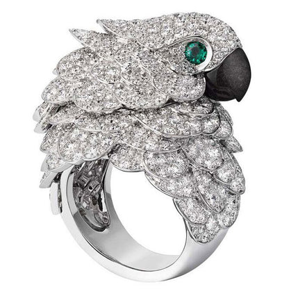 KDY-K1381955 parrot ring (cannot be used as a watch)