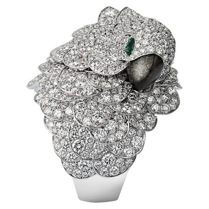 KDY-K1381955 parrot ring (cannot be used as a watch)