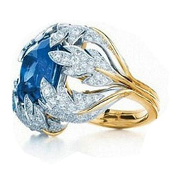 TIF55481982 Big Colorful Flower Ring