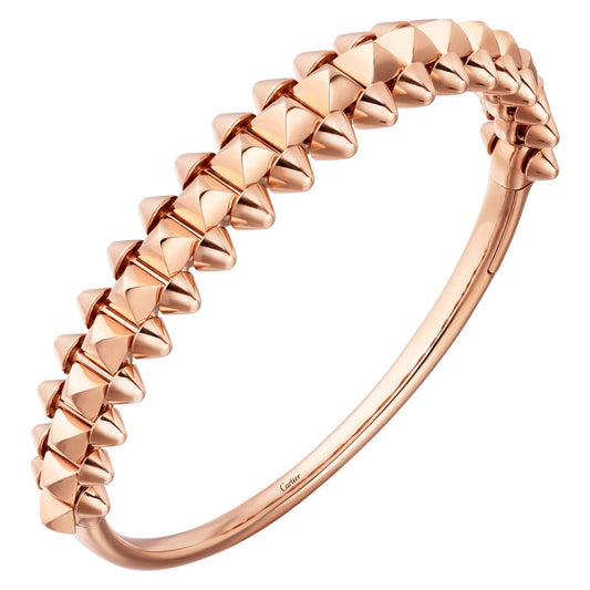 KDY-N6718817 light gold pointed rivet bracelet