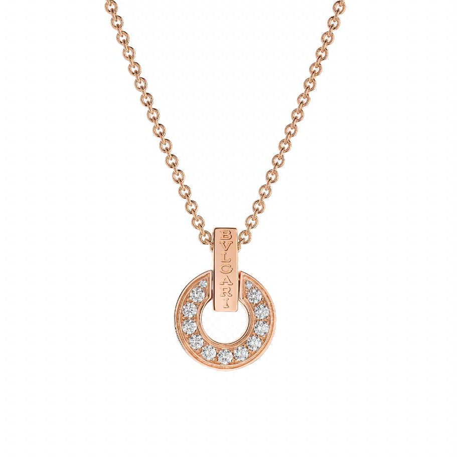 BGL-357312 Straight bar circle pendant round series guest version (14.25mm)