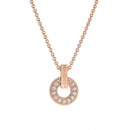 BGL-357312 Straight bar circle pendant round series guest version (14.25mm)