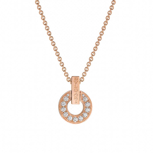 BGL-357312 Straight bar circle pendant round series guest version (14.25mm)