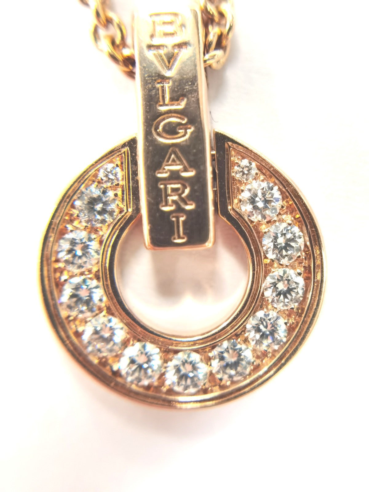 BGL-357312 Straight bar circle pendant round series guest version (14.25mm)