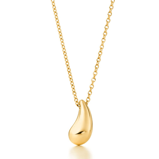TIF49809956 15mm light gold water bag beanie pendant
