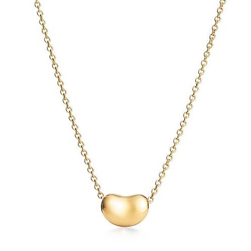 TIF26686090 light gold bean pendant