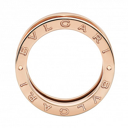 BGL-AN852405 guest version narrow version two circles light gold spring ring