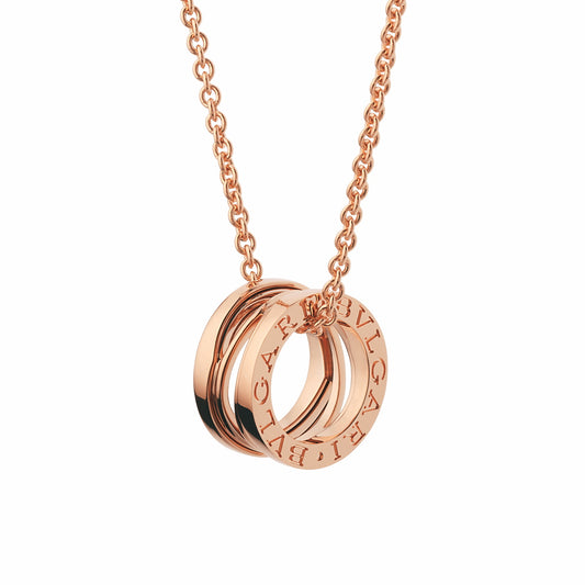 BGL-353795-CL858069 guest version light gold streamlined hollow pendant