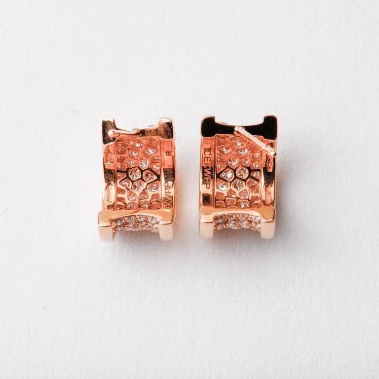 BGL-347814-OR856238宝盖密石满钻耳环耳钉