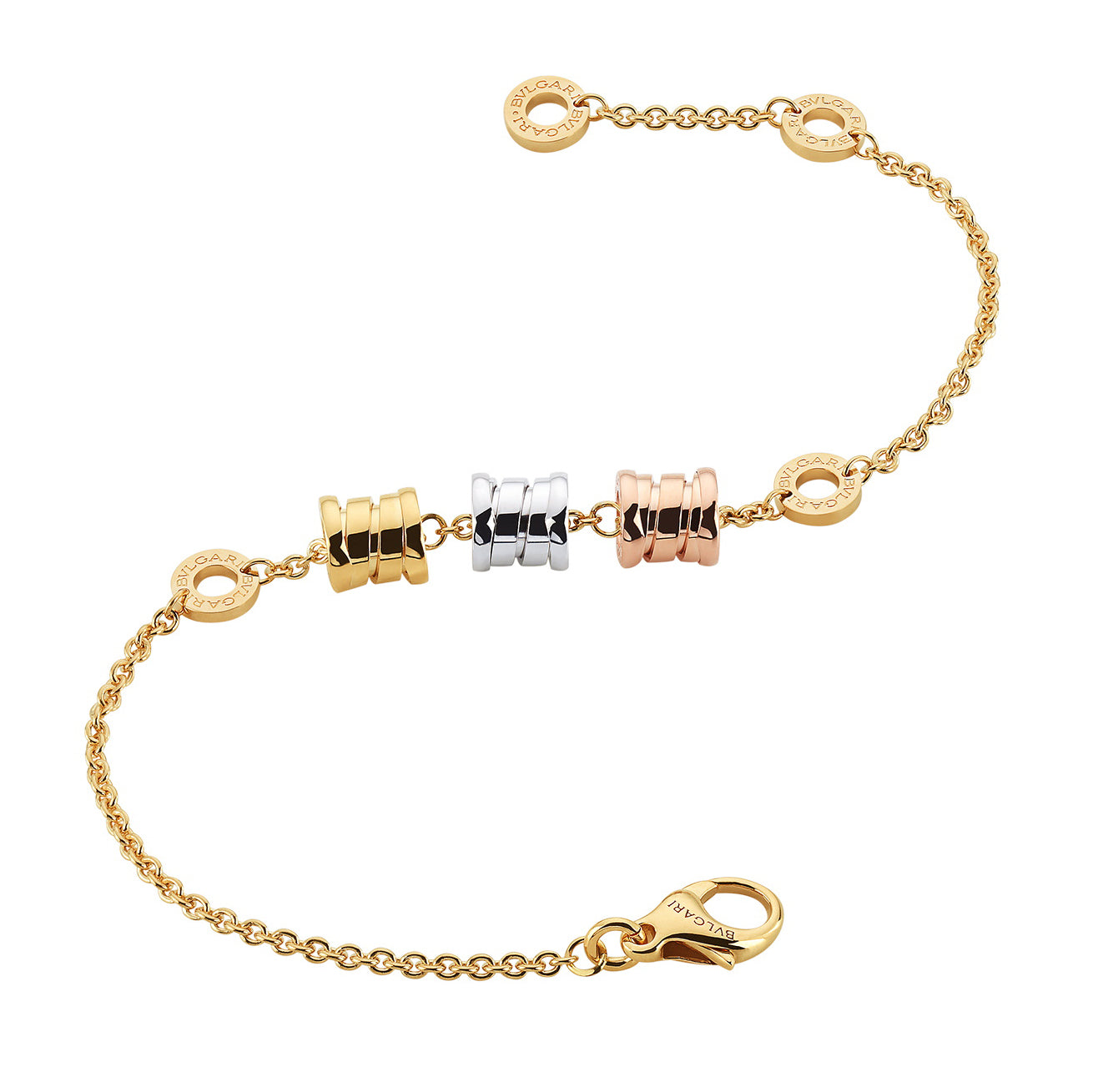 BGLBR853666 small spring three spring light gold guest version bracelet