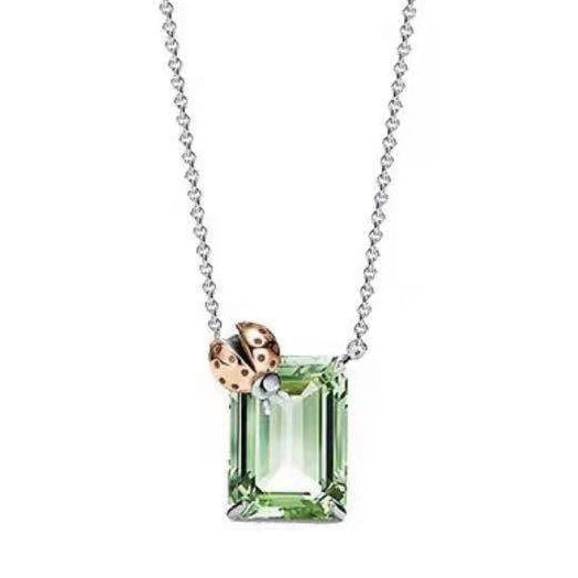 TIF36287698 small octagonal stone ladybug tether pendant
