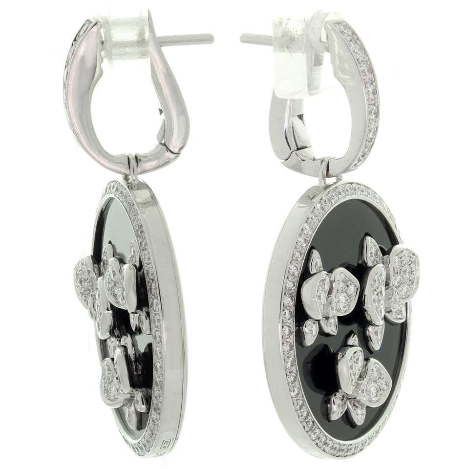 KDY-N8050400 butterfly flower round earrings ear clap