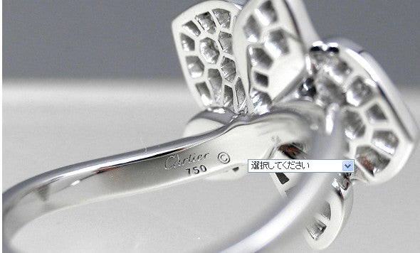 KDY-B4074400满钻密石蝴蝶花戒指