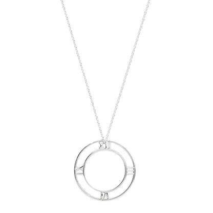 TIF9901047 light gold Roman ring pendant