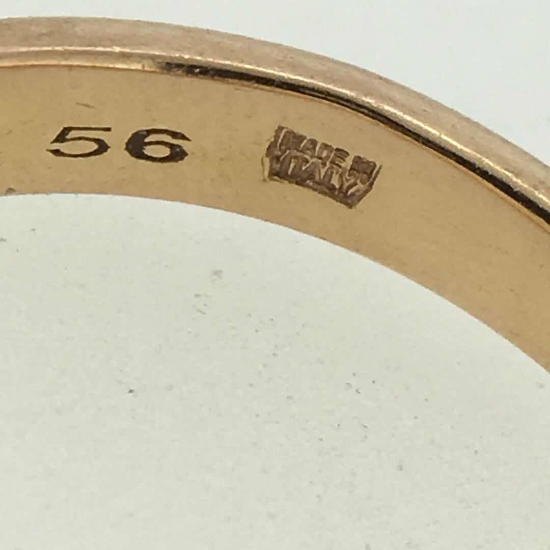 BGL-AN856192小圆头转转戒指双面玛瑙光金客版
